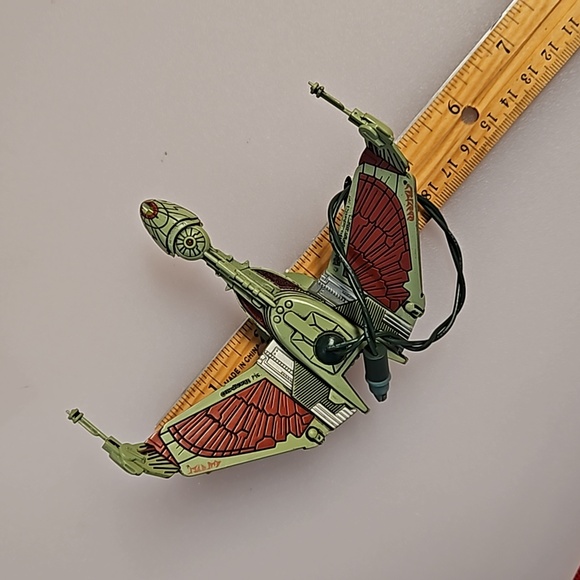 Star Trek the Next Generation Klingon Bird of Prey 1994 Hallmark Collectible - Picture 8 of 12